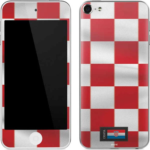 Croatia Soccer Flag Apple iPod Skin